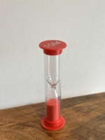 Reloj de Arena de Plástico Colorido Anticaída en Oferta, Temporizador de Arena de 1/2/3/5/10 Minutos para Niños, Aula, Oficina, Educación, Decoración del Hogar y Escritorio