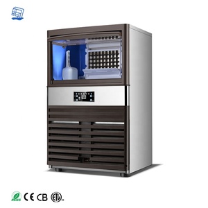 Factory Direct Sale Small Fully Automatic Commercial <b>Ice</b> <b>Maker</b> 60kg Capacity Power Source Produces Cube Shaped <b>Ice</b> Portable <b>Ice</b> - Product Image 1