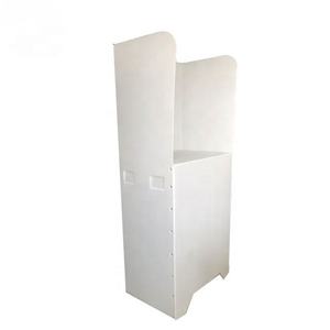 Vente en gros en plastique ondulé solide et portable pliable pour les élections en isoloir - Product Image 3