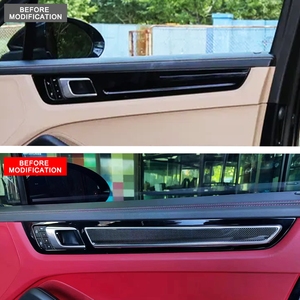 Modification de voiture 2018-2023, mise à niveau, intérieur en fibre de carbone, portes en fibre de carbone pour Cayenne 9Y0 - Product Image 2