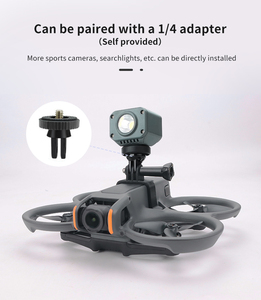 Insta360 X4 포트 카메라 드론 용 상단 확장 브래킷 DJI Avata <span class=keywords><strong>2</strong></span> 용 액션 장착 고정 어댑터 홀더 액세서리 - Product Image 3