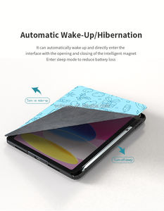 Étui Smart Folio en cuir PU pour <span class=keywords><strong>iPad</strong></span> de 10e génération, étui de protection pour tablette, 10.9 pouces, 2022 - Product Image 6