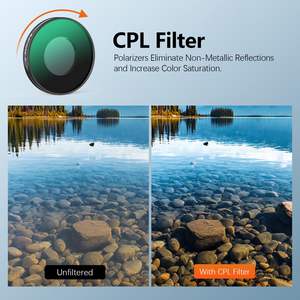 Kit de filtres Amazear ND/CPL pour Insta360 GO Ultra HD en verre optique avec ND8/ND16/ND32 pour anti-reflets et flou de mouvement - Product Image 2