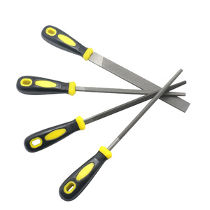 Trung Quốc Các Nhà Sản Xuất 6 8 10 Inch Kim Loại Mài Tập Tin & Rasps Phẳng Vòng & Thép Hình Tam Giác Tập Tin Bastard Thứ Hai Mịn Răng - Product Image 5