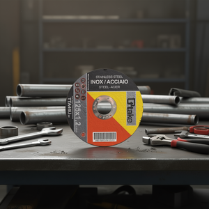 Disco de corte abrasivo Ttake de 115x1.0 mm para acero y acero inoxidable - Product Image 3