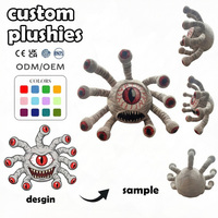 Peluche personnalisée, poupée en peluche, jouet en peluche, poisson mignon à pois, cadeaux pour club de pêche, Hello Baymellow, sacs à main en peluche, jouet en vinyle personnalisé