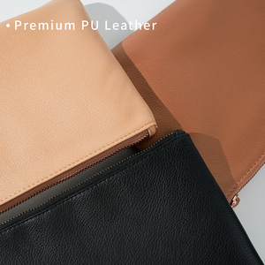 BEILI Professional PU Leather <b>Makeup</b> Bag Zipper Cosmetic Pouch Water Resistant Beauty <b>Case</b> Custom Logo Travel Toiletry Organizer - Product Image 4