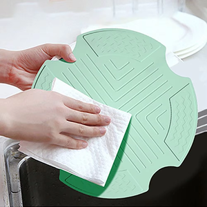 Easy To Clean <b>Silicone</b> Air Fryer Heat Resistant Insulated Air Fryer Non-slip <b>Mat</b> Air Fryer Hot Pads Oven - Product Image 4
