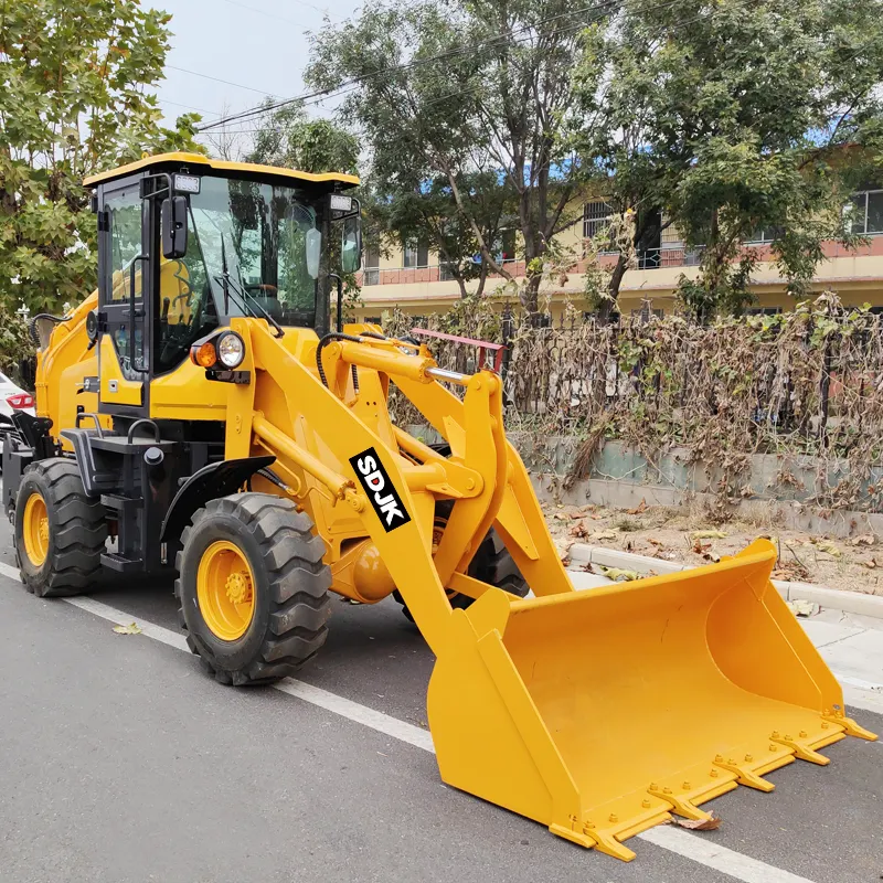 משלוח חינם סין מפעל Epa מנוע גלגל מטעין מיני מחפר מחפרון מטעין 4x4 מחפרון מטעין למכירה