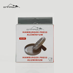 Prensa para Carne CAMPOUT de 12 cm, Molde Manual para Hamburguesas de Aleación de Aluminio, Herramienta de Cocina para Asados y Camping - Product Image 3