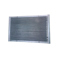 Radiateur en aluminium MCHX à flux parallèle sur mesure pour le processus de fermentation de brasserie et le refroidissement du moût de bière
