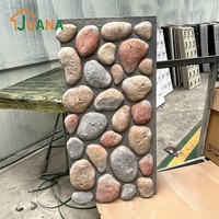 Panel Poliuretan Tahan Api Tekstur Pore Print Solid Multi Warna Pemasok Dinding Pintu Masuk Hotel Indoor Outdoor