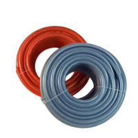 Tuyau d'irrigation de jardin en PVC non toxique, transparent, anti-UV, haute pression, durable, flexible, renforcé de fibres, 100 m