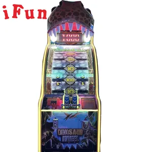 Jeux d'arcade à pièces Dinosaur Wheel Jackpot Ticket Bonus Jeux électroniques Fun Zone Game Center VR Racing Driving Car