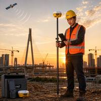 Receptor GNSS Portátil Hi Target V500 V300, Batería Geodésica A90, GPS RTK SD, Mapeo con Drones, Equipo de Topografía Usado de Segunda Mano