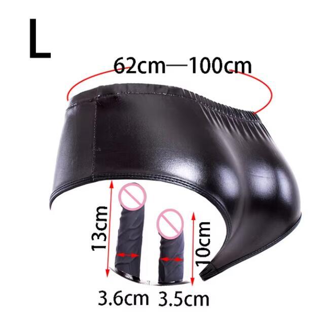 Culotte PVC Avec Plug Anal BDSM Débutant - Unisexe - Neuf - Jeu Érotique