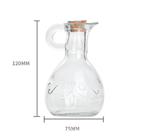 Bouteilles en verre de MSH Cruet avec idéal de liège pour le sirop, habillage, <span class=keywords><strong>vinaigre</strong></span> - Product Image 2