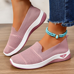 Zapatos Versátiles de Superficie Suave, Estilo Granny, Sin Cordones, Casuales, de Moda, con Forro de Tela Resistente, Diseño Sólido, para Primavera - Product Image 4
