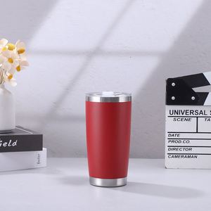 แก้วน้ำเก็บความร้อนแบบพ่นสี ขนาด 20 ออนซ์  ด้านในทำจากสแตนเลส 304 - Product Image 1