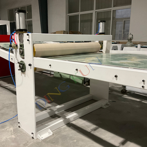 Línea de producción de extrusora de mármol Flexible de PVC de hoja de mármol Uv Artificial de plástico automático DINGKUN con certificación CE - Product Image 6