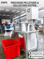 Extrudeuse parallèle à vis unique PB-65 pour le compostage de plastiques et la granulation de masterbatch