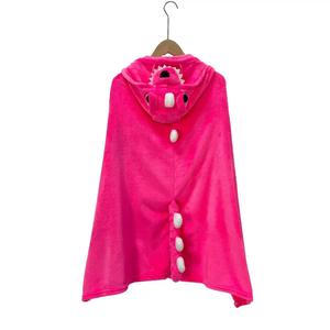 Couverture <span class=keywords><strong>Cape</strong></span> à capuche portable de conception <span class=keywords><strong>d</strong></span>'animaux différents Couverture châle <span class=keywords><strong>polaire</strong></span> en flanelle - Product Image 3