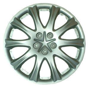 Cache-moyeu de roue de <span class=keywords><strong>voiture</strong></span> de 14 pouces, en argent, pour jante - Product Image 3