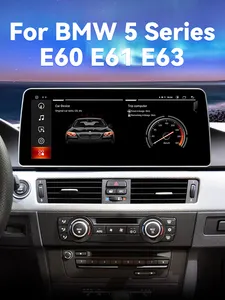 OEM Заводской Carplay 8-ядерный Android автомобильный Dvd-плеер для Bmw 5 серии E60 Ccc/cic 12,3 дюймов 1920*720 GPS-навигация