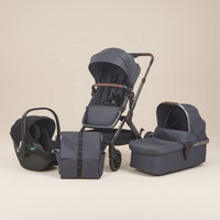 OEM ODM Meilleur ensemble de poussette de voyage 3 en 1 pour nouveau-né, berceau, siège auto et poussette pliable portable pour nourrisson et tout-petit