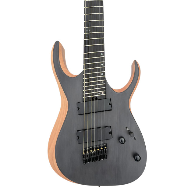 High Quality Professional Oblique Seven-String Electric Guitar for Cross-Border