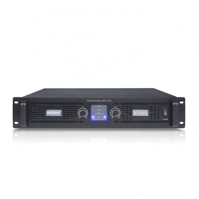 Factory Price High Quality 2U PA System Outdoor Concert Sound System 2 X 650 Watts Audio Professional Power Amplifier