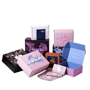 Wholesale Custom Color Airplane Box Folding Corrugated Paper Transportation Clothing Shoe Box Emballage En Carton