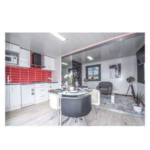 Casa Contenedor Prefabricada Expandible de 20 pies con Panel Sándwich y Estructura de Calidad Excepcional, de Ensamblaje Rápido, 40 pies - Product Image 1