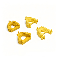 Modèles dentaires d'impression 3D SLA Guides chirurgicaux Couronnes Ponts Résine moulable Haute précision Biocompatible 1 pièce MOQ
