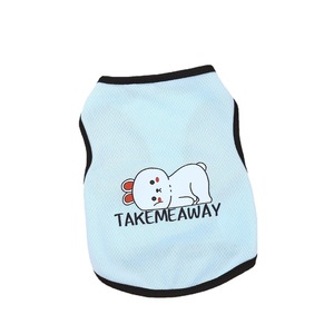 Chalecos para mascotas con estampado de animales, chaleco de poliéster transpirable para perros y gatos, ropa de verano, primavera y otoño - Product Image 5
