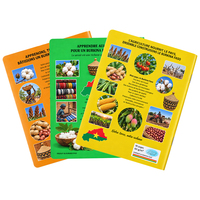 Carnet d'exercices scolaire économique à 48 feuilles, ligné Seyès, 220x170mm, reliure piquée à cheval, pour les étudiants du Burkina Faso