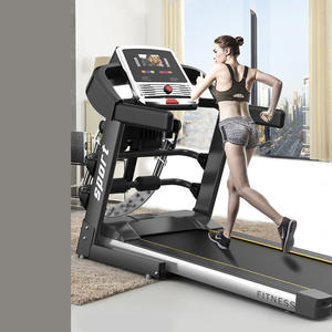 ลู่วิ่งไฟฟ้าหน้าจอสีฟังก์ชั่นเดียวอุปกรณ์ออกกำลังกายลู่วิ่งไฟฟ้าเชิงพาณิชย์อเนกประสงค์ - Product Image 5