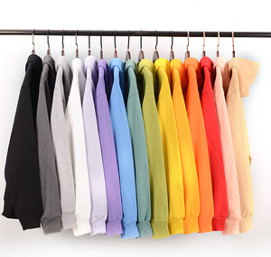 Unisex boy Terry kapüşonlu eşofman üstü erkekler için artı boyutu baskılı tasarım sonbahar sezonu için Polyester/pamuktan yapılmış - Product Image 1