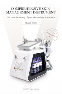 Dispositivo de Hidrodermoabrasión 9 en 1 con Oxígeno en Spray para <span class=keywords><strong>Limpieza</strong></span> Facial, Kit de Burbujas Pequeñas, Máquina de Hidropeeling - Product Image 2