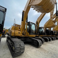 Excavadora Caterpillar 320CL Usada Lista para Enviar, Estable, Potente y de Alto Rendimiento para Regulación de Ríos y Construcción de Cimentaciones