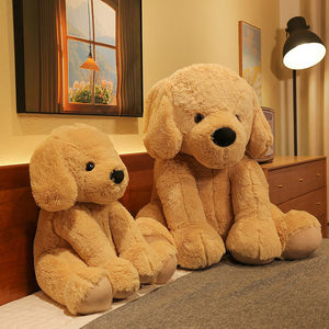 Peluche géante Golden Retriever, grand chien en peluche, coussin doux à câliner, pour filles de 0 à 24 mois, compagnon de sommeil pour la Saint-Valentin - Product Image 4