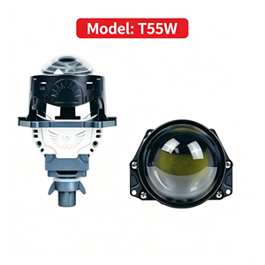 아이디슨 T55W 슈퍼 브라이트 14500LM 60W 70W 바이-LED 프로젝터 렌즈 3.0 듀얼 컬러 6000K 4000K 자동차 헤드라이트 - Product Image 1