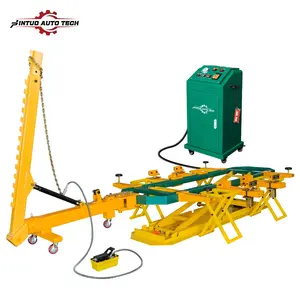 Jinko European Vehicle Car Scissor Lift full lift bench Chassis Auto Body Frame Machine