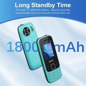 โทรศัพท์มือถือ MKTEL แบตเตอรี่ขนาดใหญ่ 1800 มิลลิแอมป์ รุ่น 2166 โทรศัพท์มือถือพื้นฐานสำหรับผู้สูงอายุ รองรับสองซิม - Product Image 4