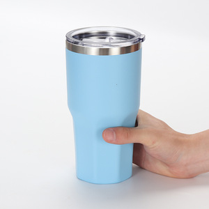 Ice King Stainless Steel Tumbler 32 Oz <b>Double</b> <b>Wall</b> Vacuum Insulated Travel <b>Mug</b> With Straw For Car Use - Product Image 3
