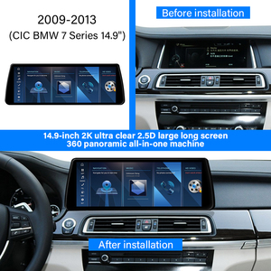 7ชุดหน้าจอรถยนต์แอนดรอยด์12.3นิ้ว Google <span class=keywords><strong>Play</strong></span> Store คุณลักษณะของ Google สำหรับ2009-2013 BMW CIC 7 Series - Product Image 2