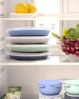 Assiettes divisées en acier inoxydable avec manchon en silicone pour bébés tout-petits Couvercles inclus Assiettes à ventouse pour le dîner