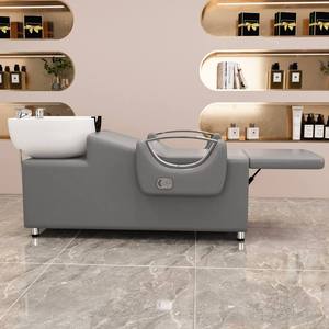 เตียงสระผมพร้อมอ่างสระผมสำหรับร้านทำผม K Hair Washing Station - Product Image 4