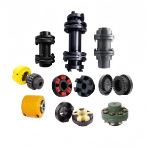Acoplamientos DingJian HRC de Estructura de Engranajes Estándar de Calidad Perfecta, Elemento de Goma Flexible OEM HRC90-HRC180 para Motocicleta/Automóvil, 1 Año de Garantía - Product Image 4