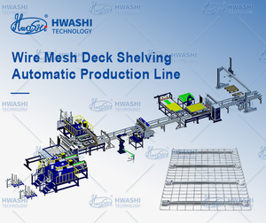 Hwashi New Condition Máquina de soldadura de malla de alambre Producción automatizada de plataforma - Product Image 2